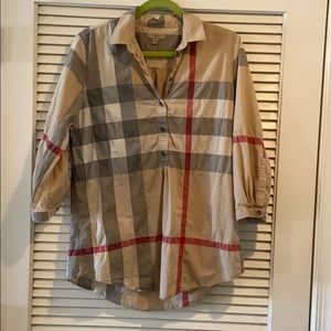 Burberry Brit Popover Blouse